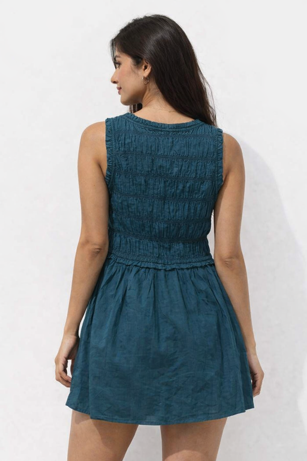 Women Blue A-Line Dress