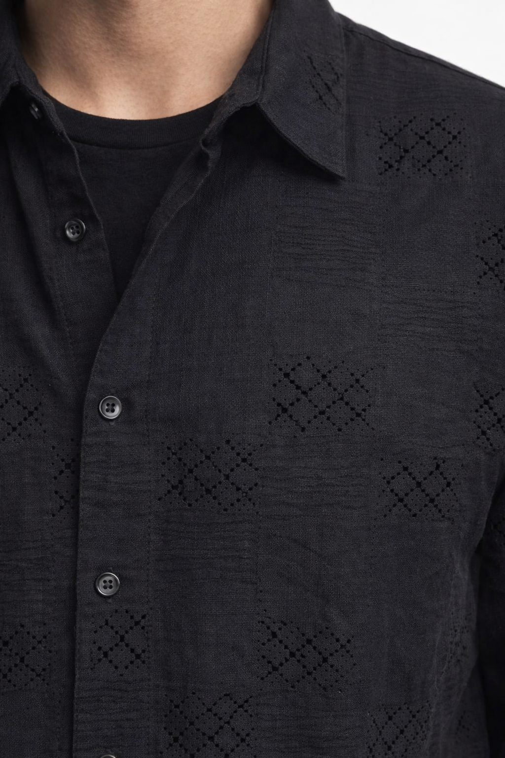 Men Black Casual Shirt