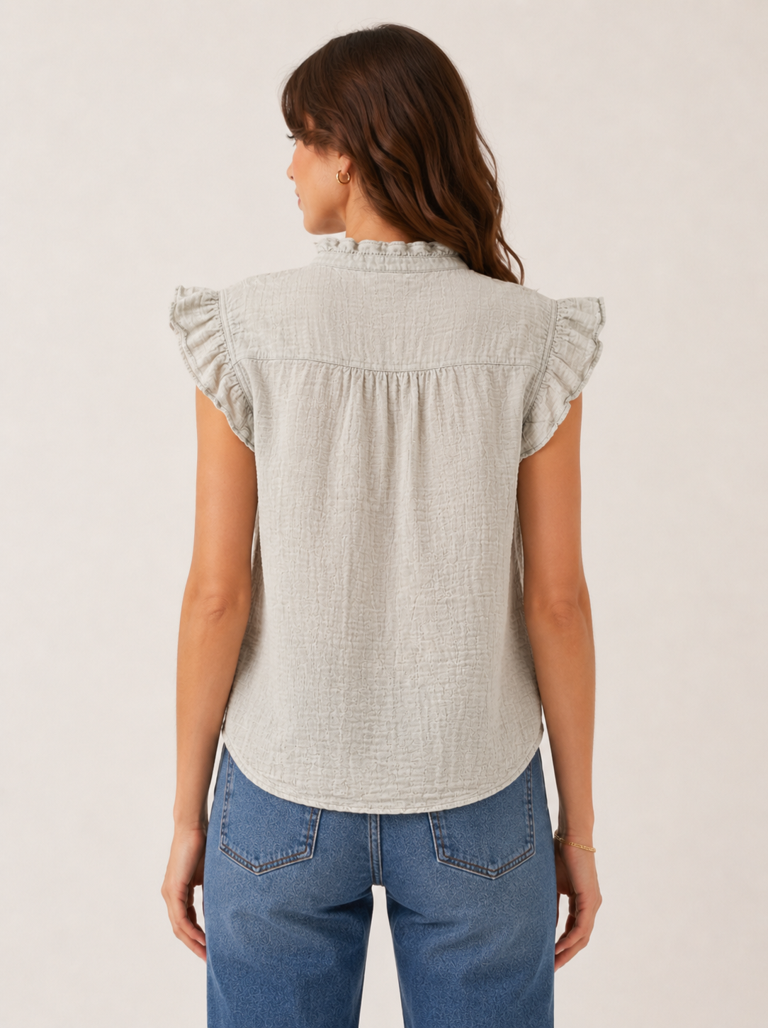 Women Grey  Casual Top