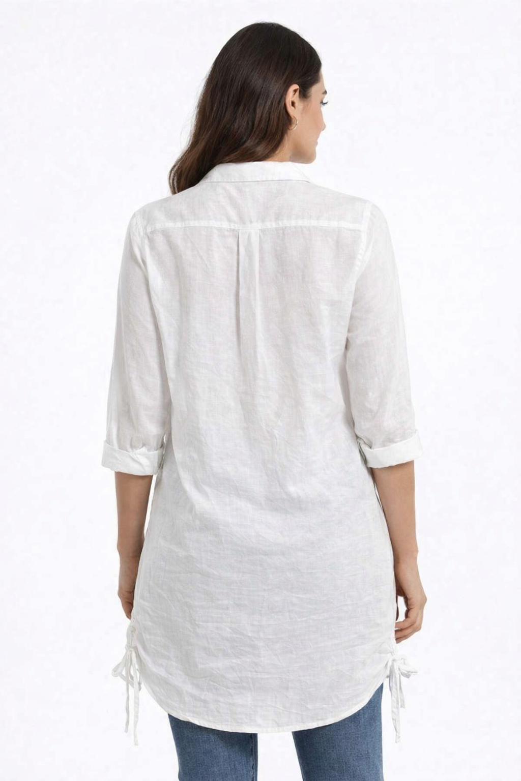 Women White Shirt Top