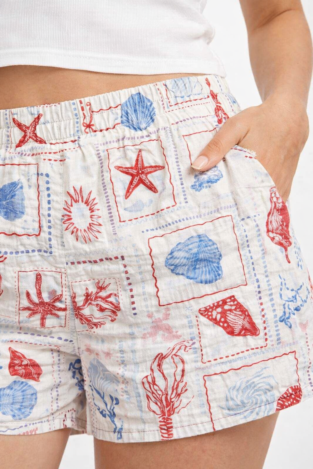 Women Multi Casual Shorts