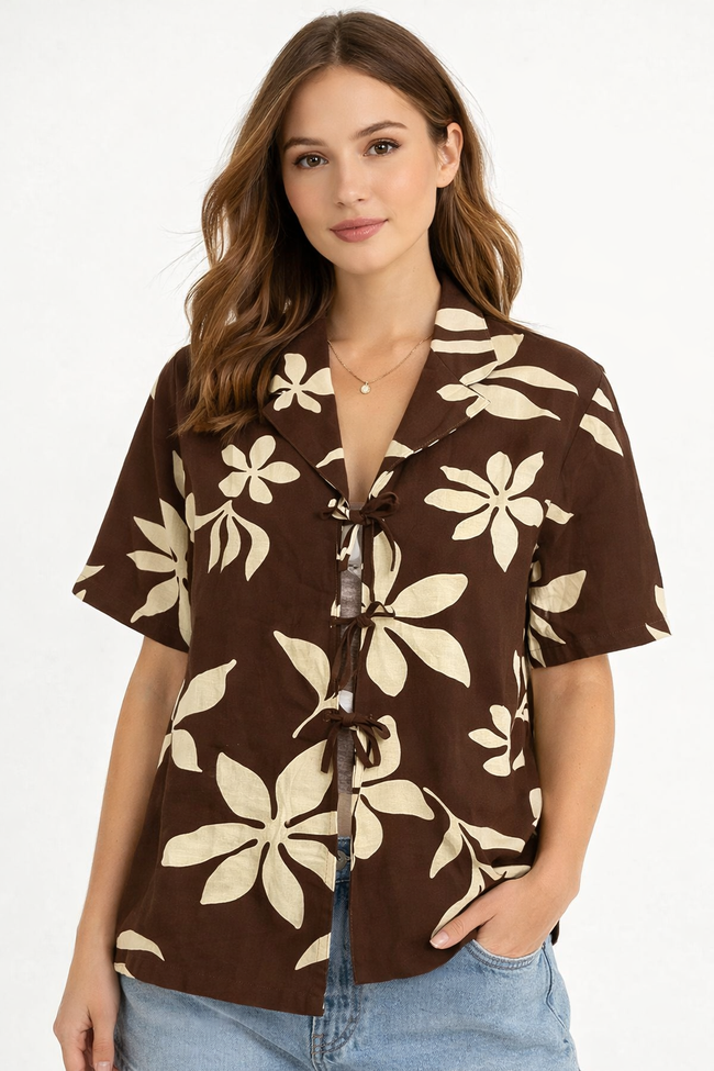 Women Brown Casual Shrug