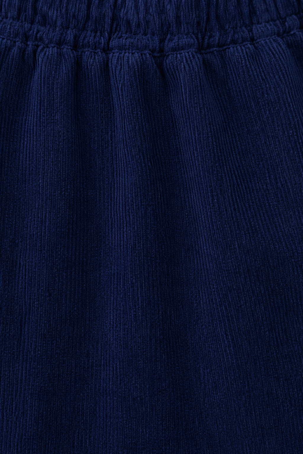 Women Navy  Wide Leg Cotton Pant