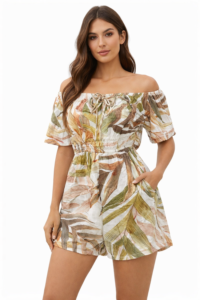 Women Multi Casual Playsuit