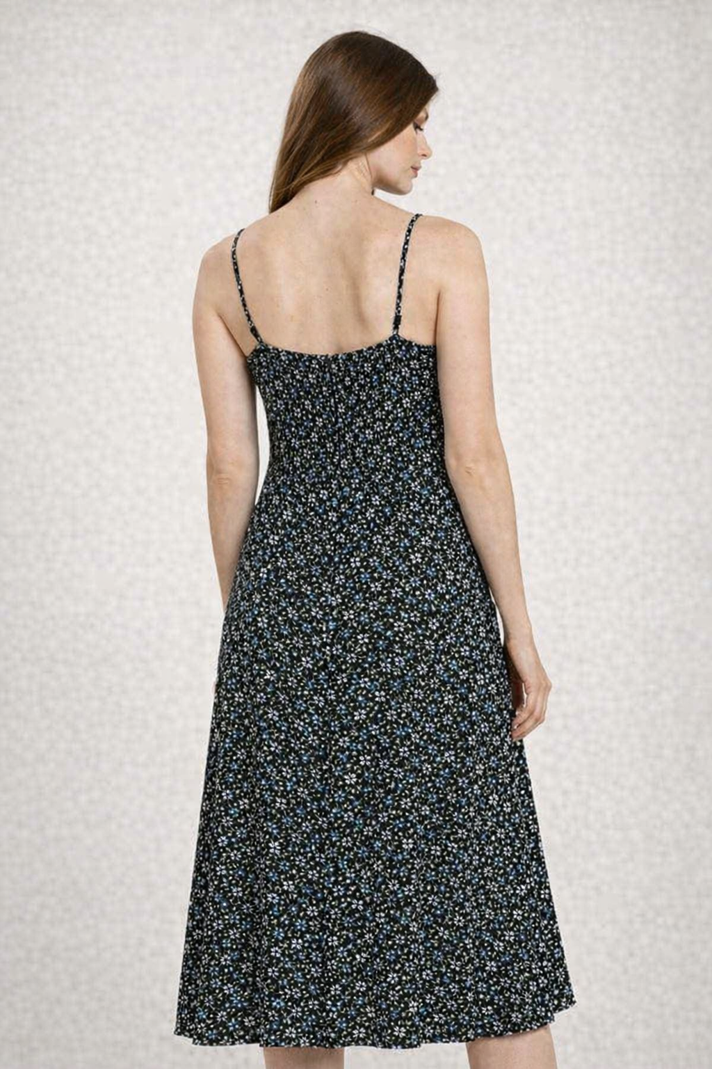 Women Navy  Midi Dress