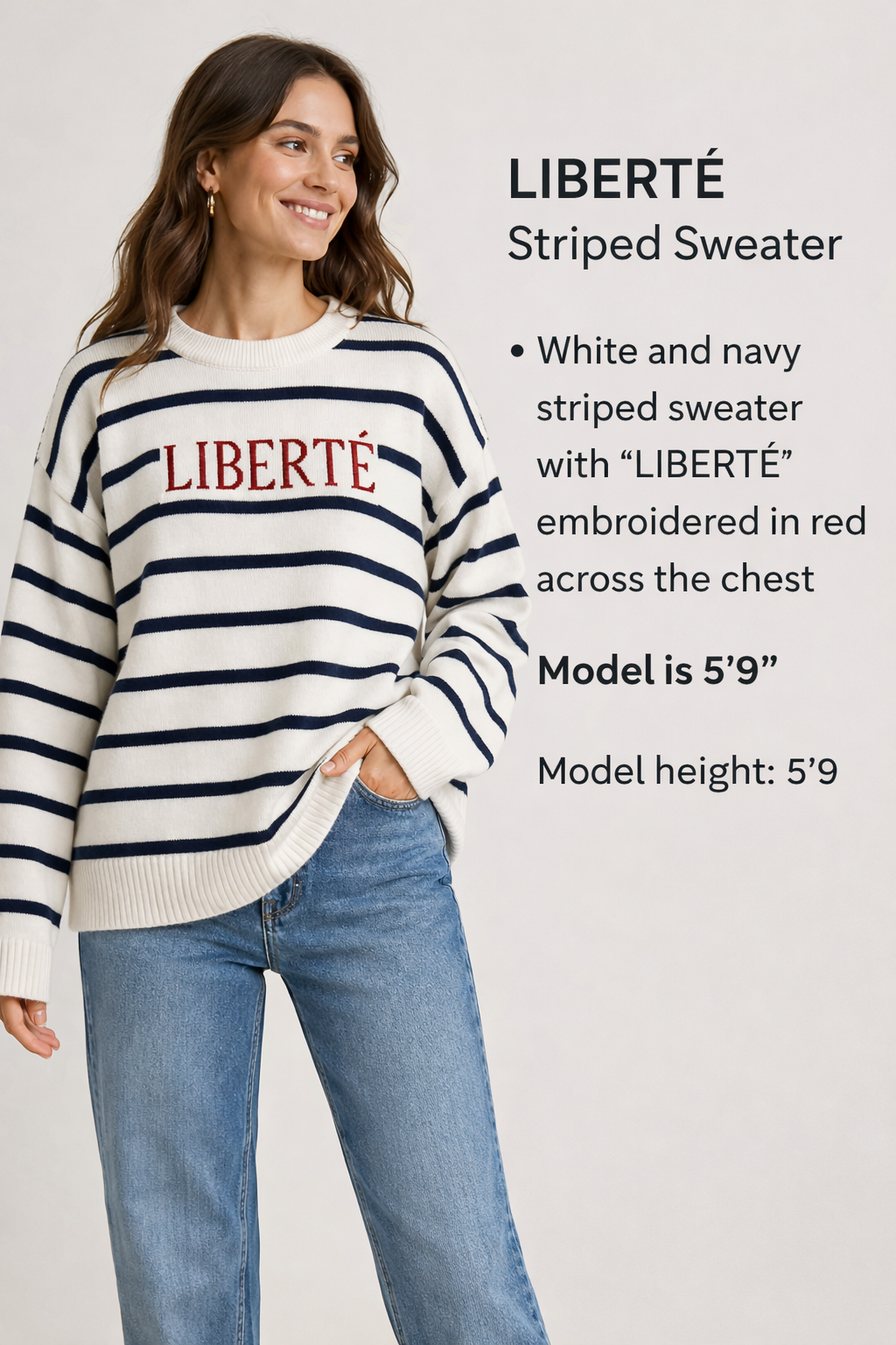 Women White Knit Sweater
