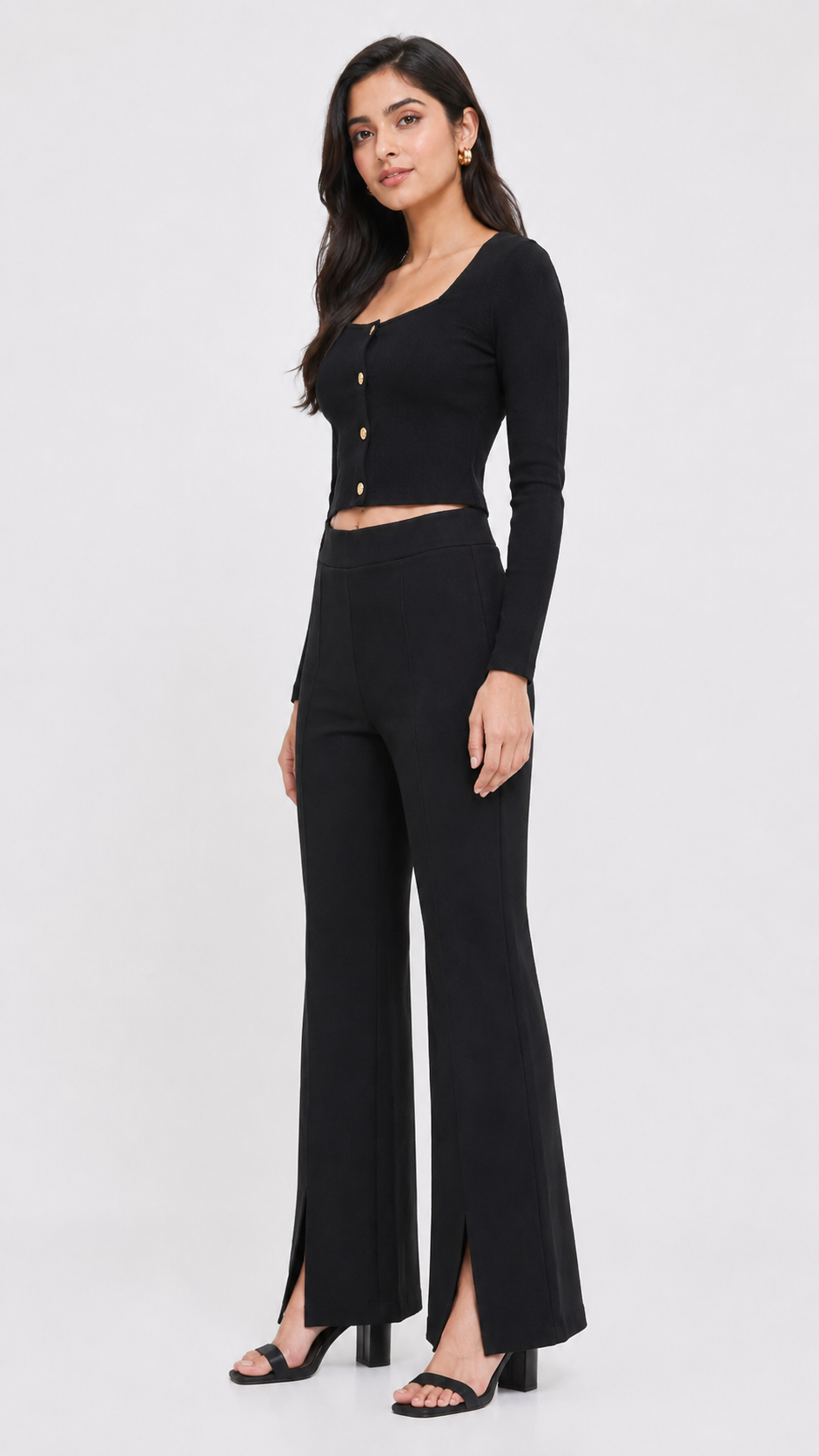 Women Black Co-Ord Set