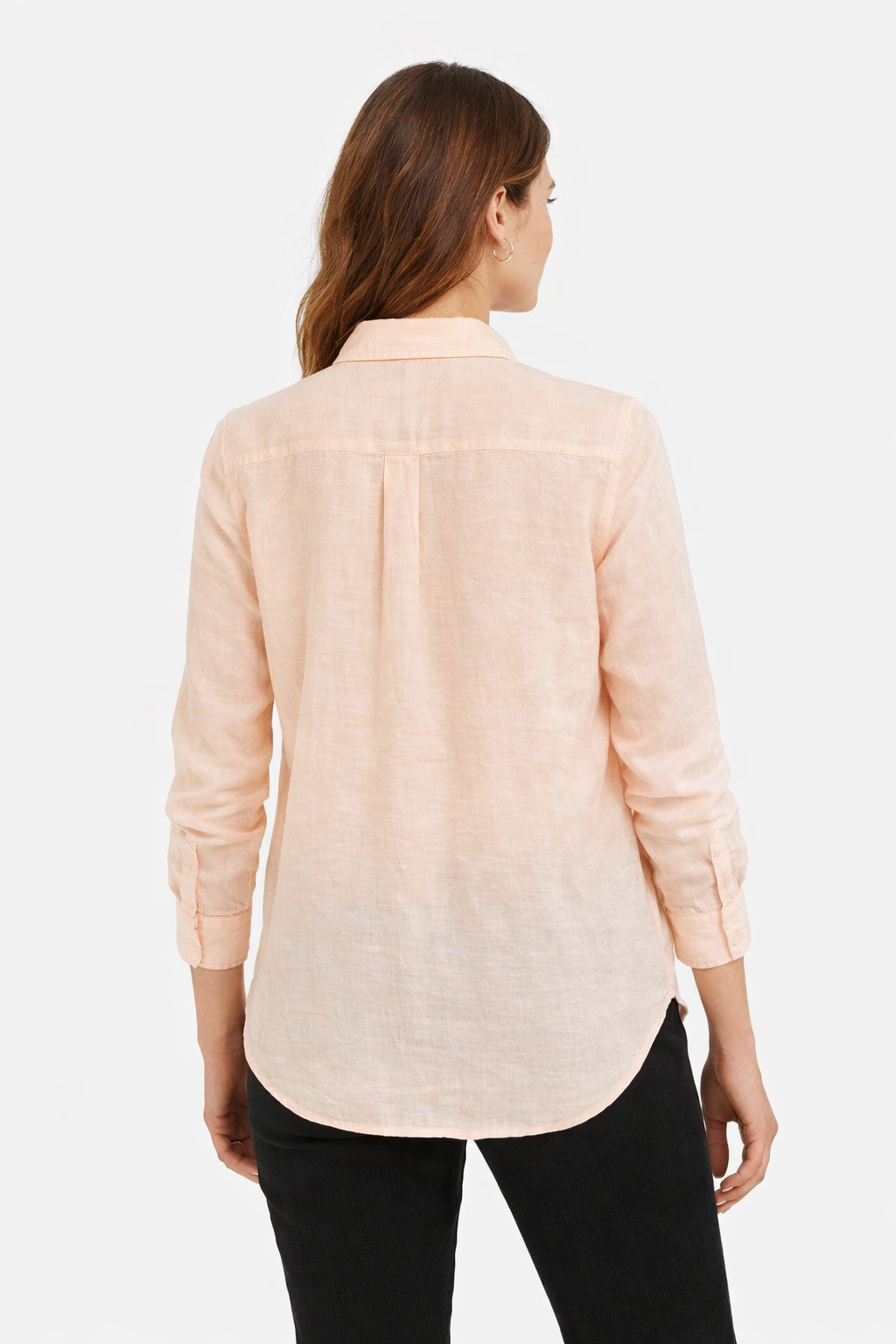 Women Peach  Casual Shirt