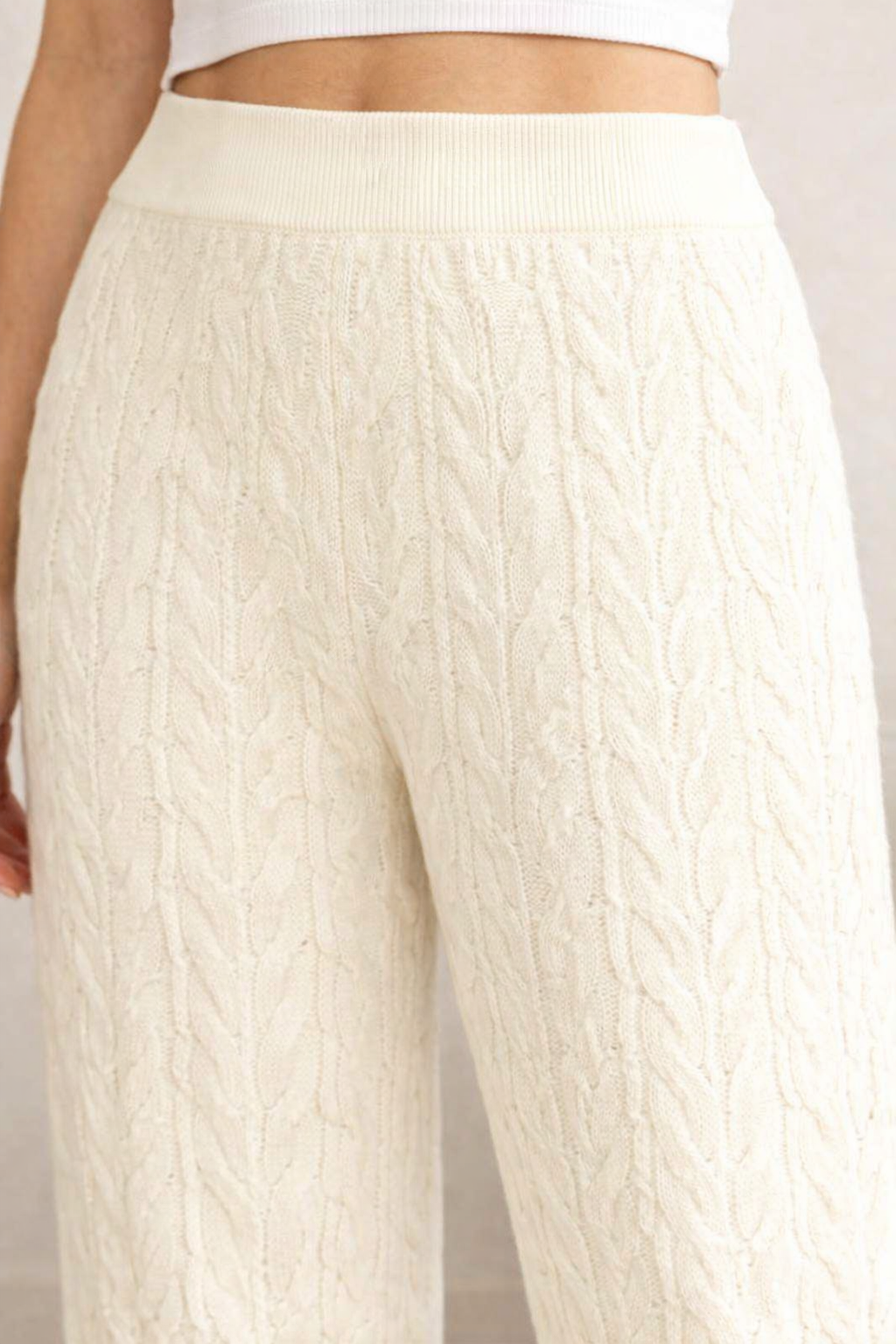Women White Jogger Pants