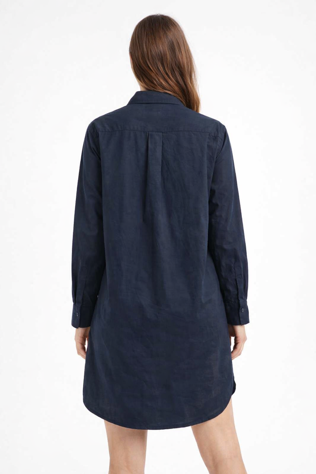 Women Blue Shirt Dress
