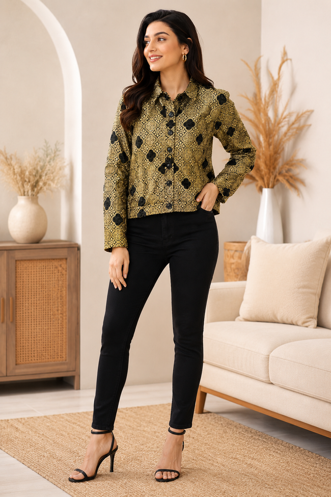 Women Beige Casual Jacket