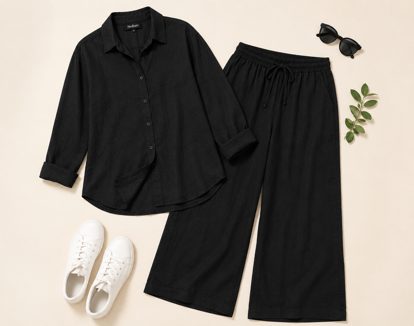 Women Black Co-Ord Set