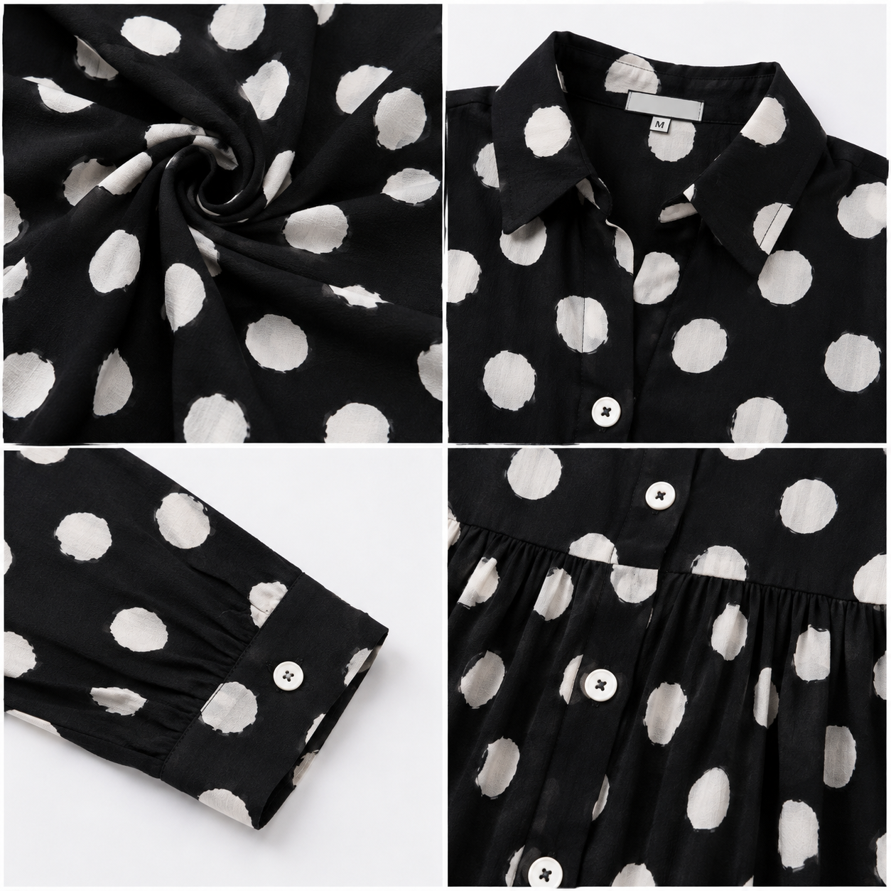 Women Black Flared Midi Dress