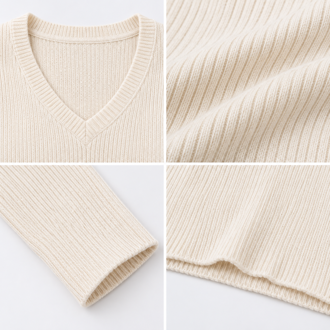 Women White  Cropped Sweater Top