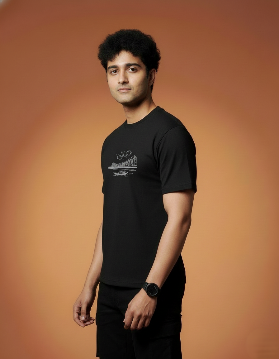Men Printed Regular Cotton T-Shirt