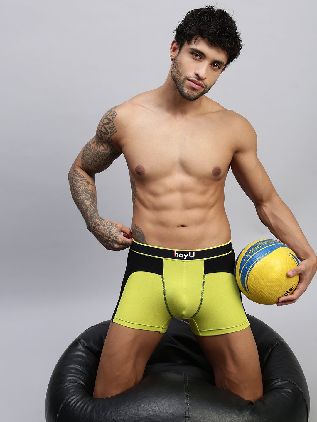 Men Sunbud Modal Printed Trunks
