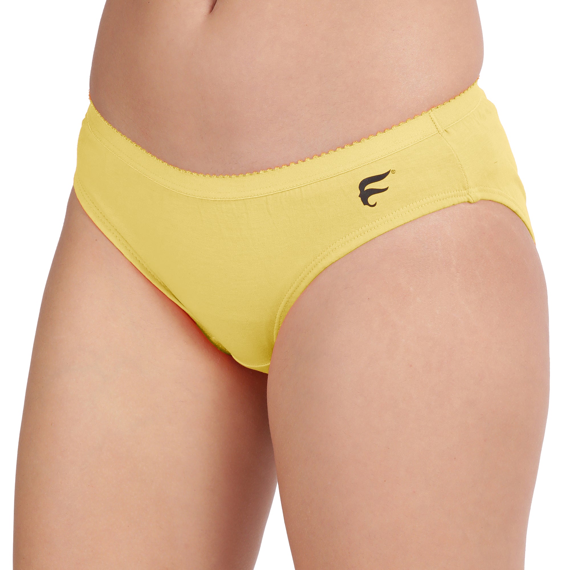 Low Rise Half Coverage Bikini Pack Of 3