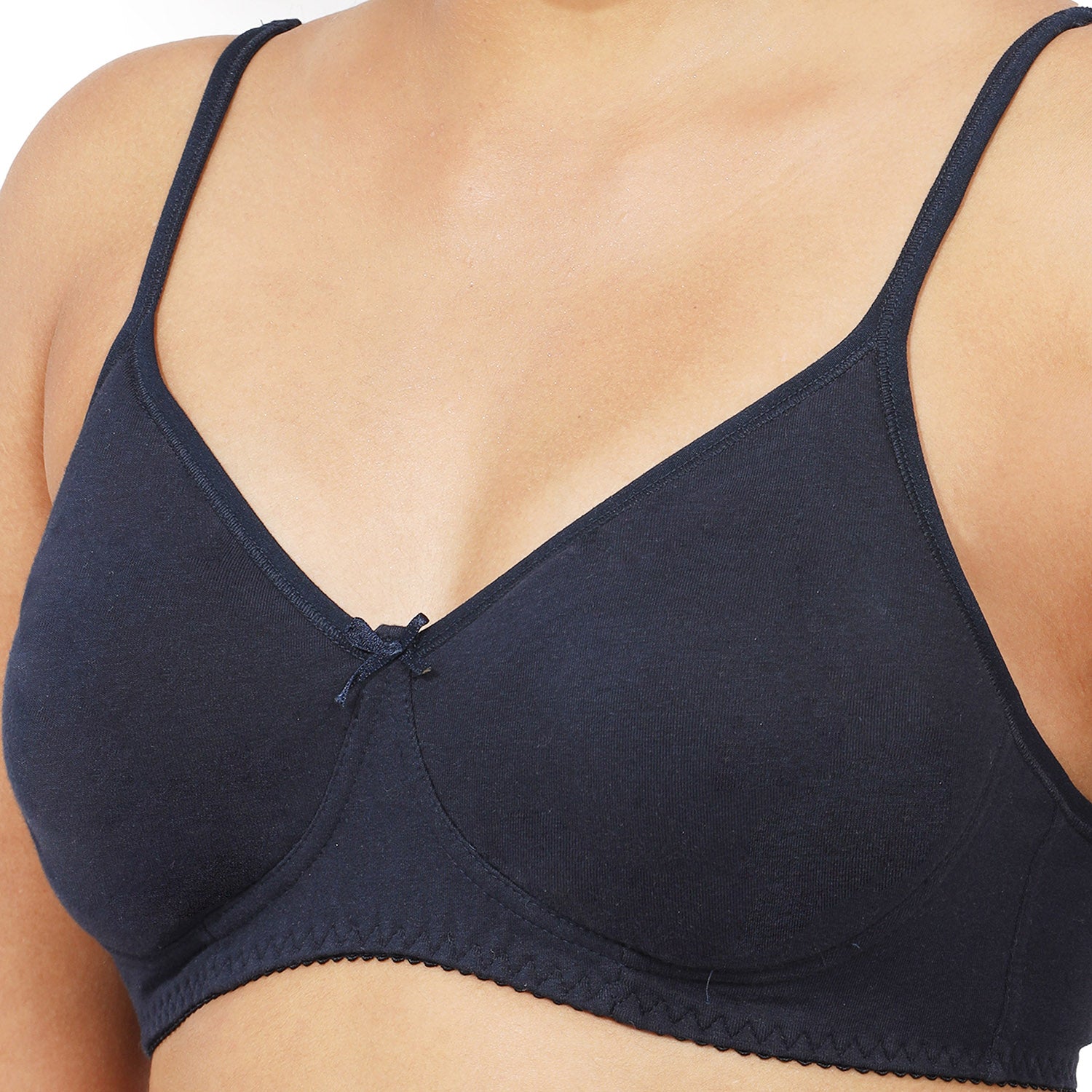 Non-Padded Non-Wired 3/4th Coverage T-Shirt Bra