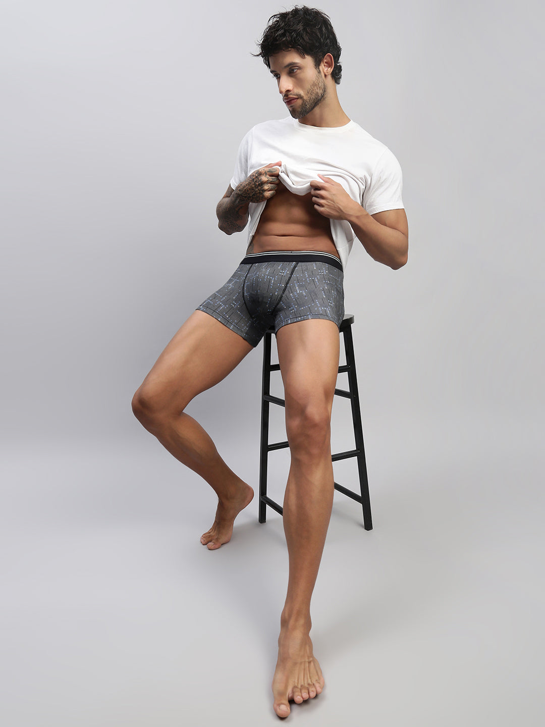 Men Pack of 2 Modal Printed Trunks
