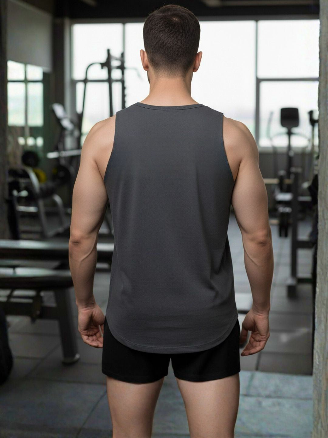 Men Multi Vest T-Shirt Combo Pack of 2
