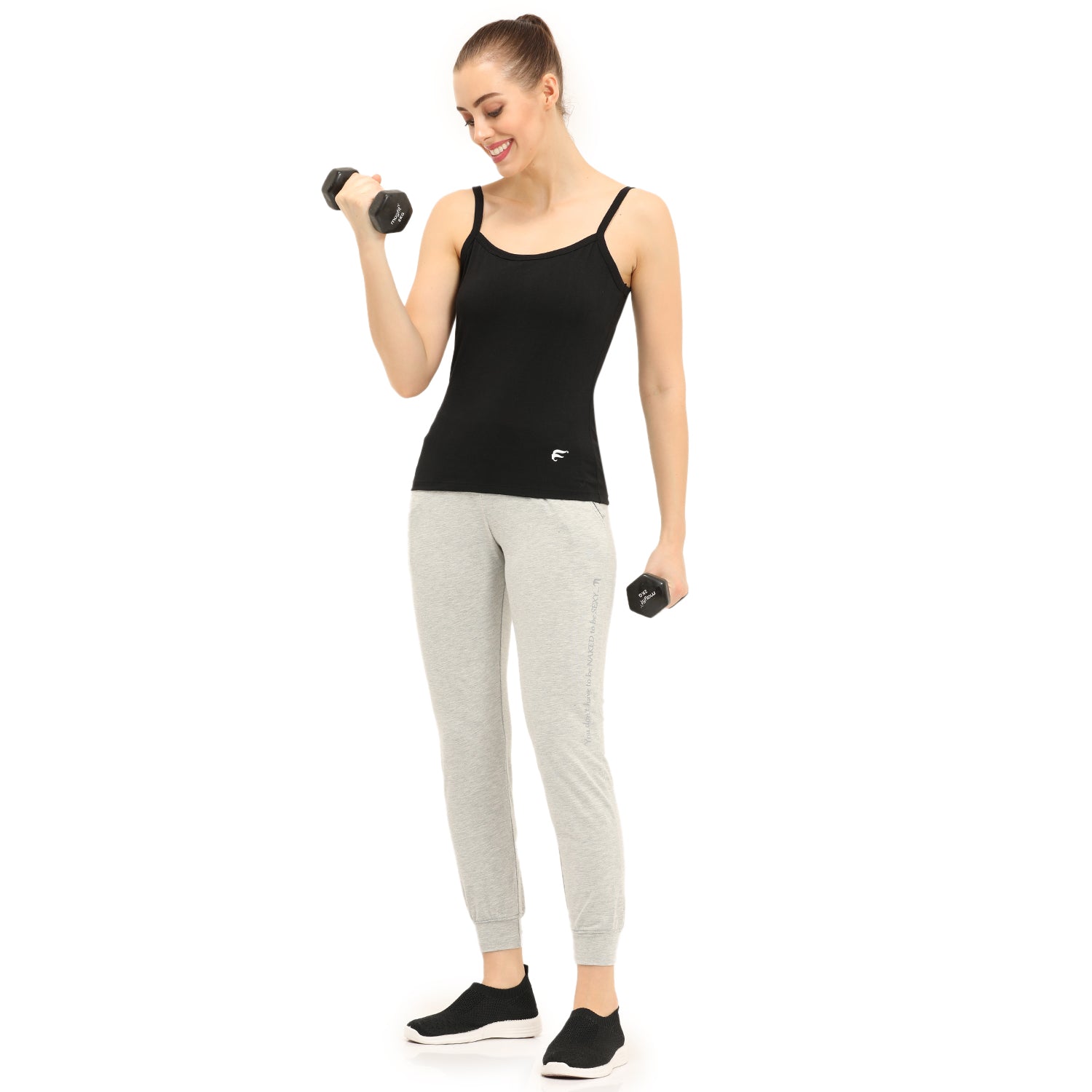 Regular Fit Round Neck Short Length Basic Camisole