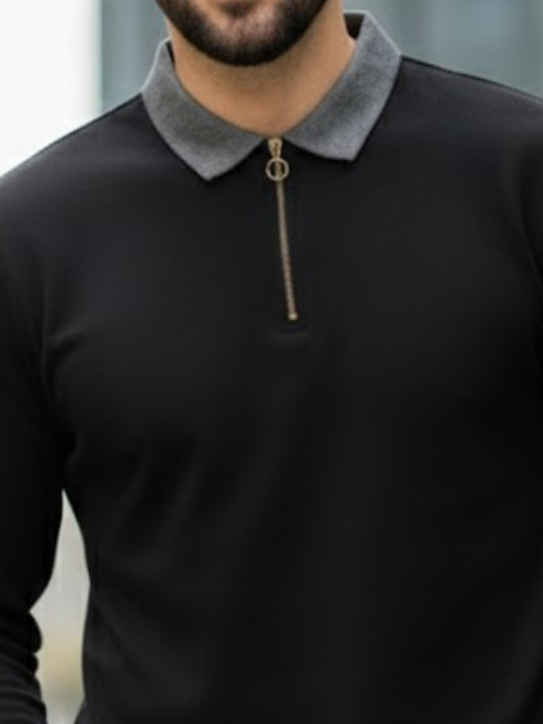 Men Black Semi-Formal Wear T-Shirt