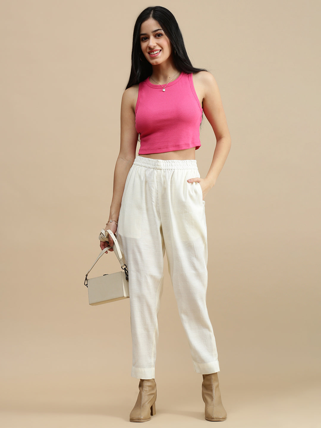 Women Pink Casual Top