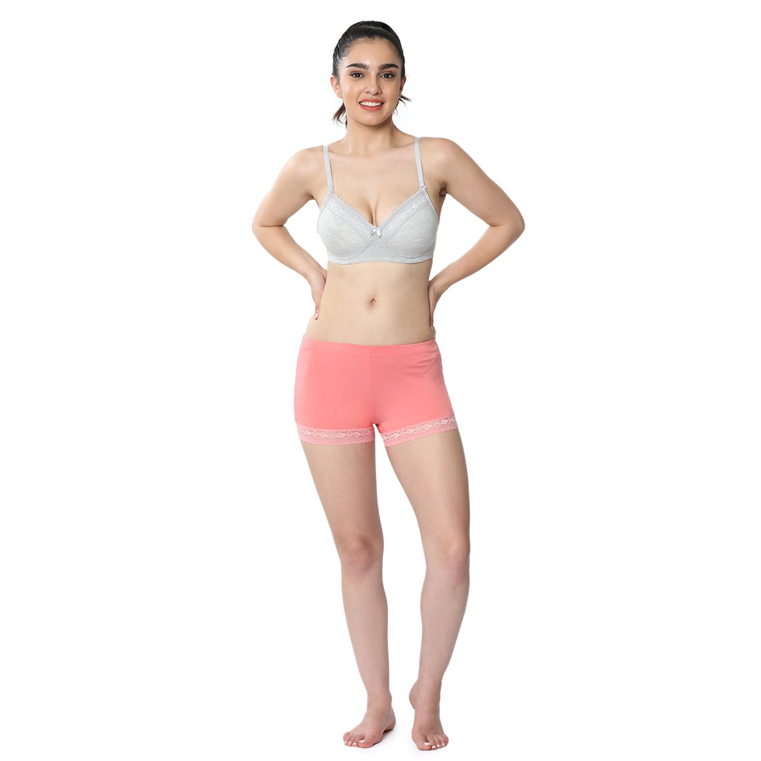 Women Pink Ultralight Hot Shorts