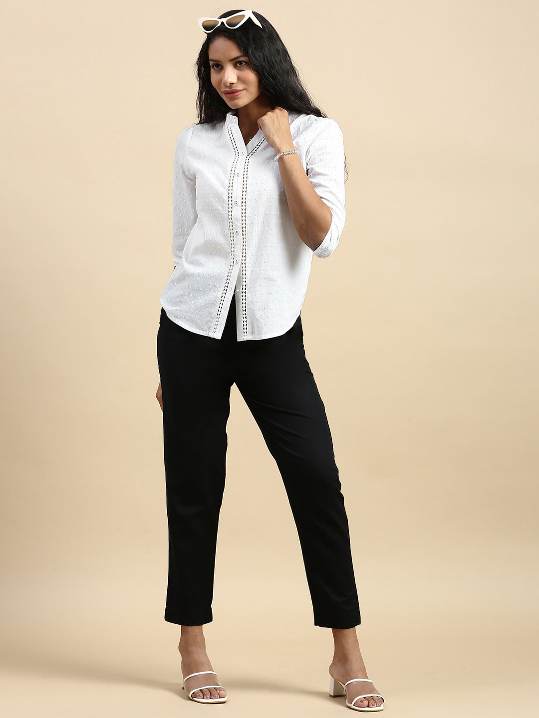 Women Black Casual Pants