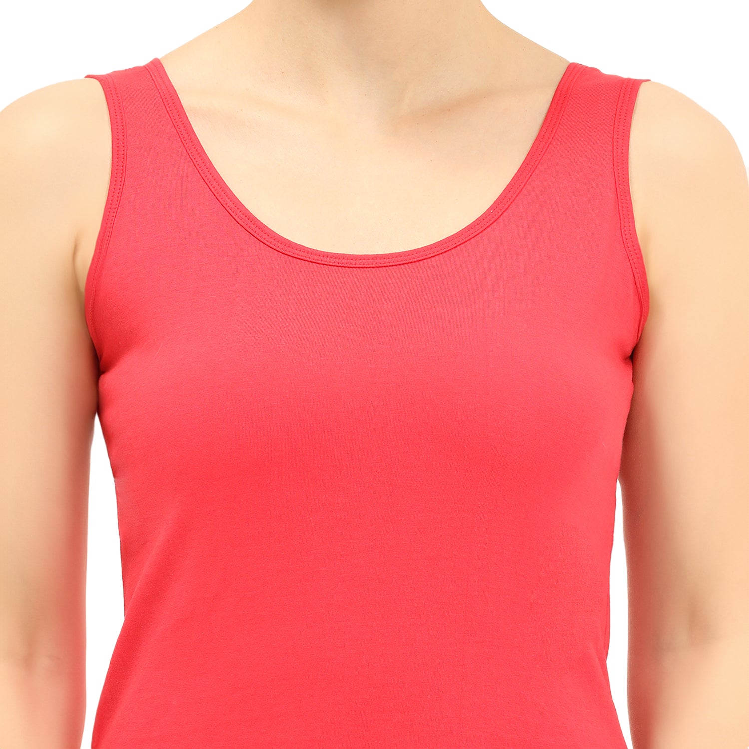 Regular Fit U-Neck Short Length Tank Top