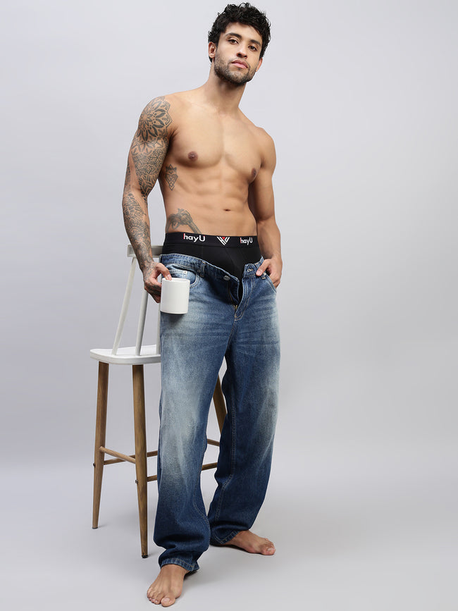 Men Pack of 2 Cotton Elastane Briefs
