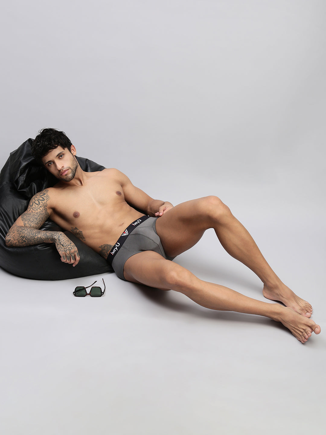 Men Pack of 2 Cotton Elastane Briefs