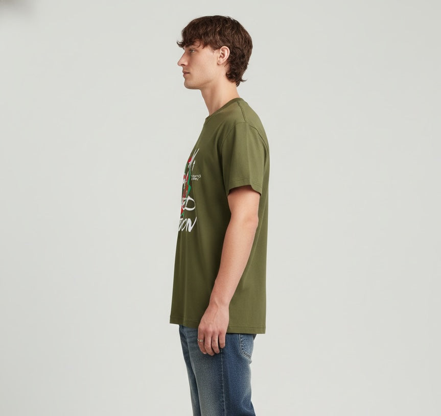 Men Oversized Cotton T-Shirt