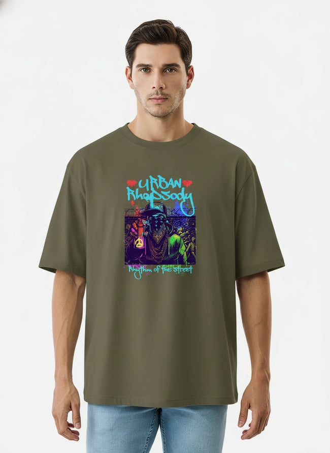 Men Oversized Cotton T-Shirt