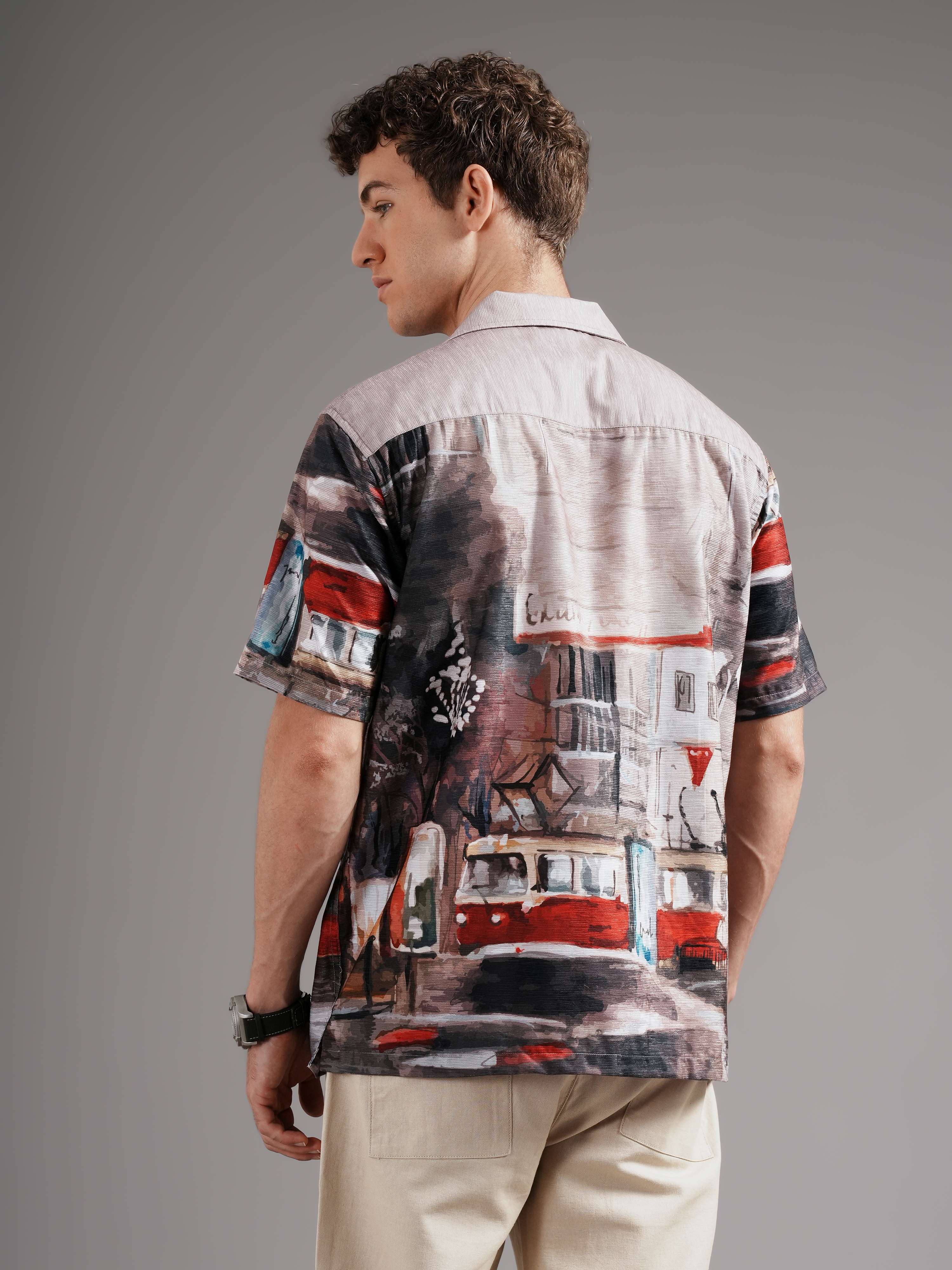 Men Multi Casual Printed Shirt