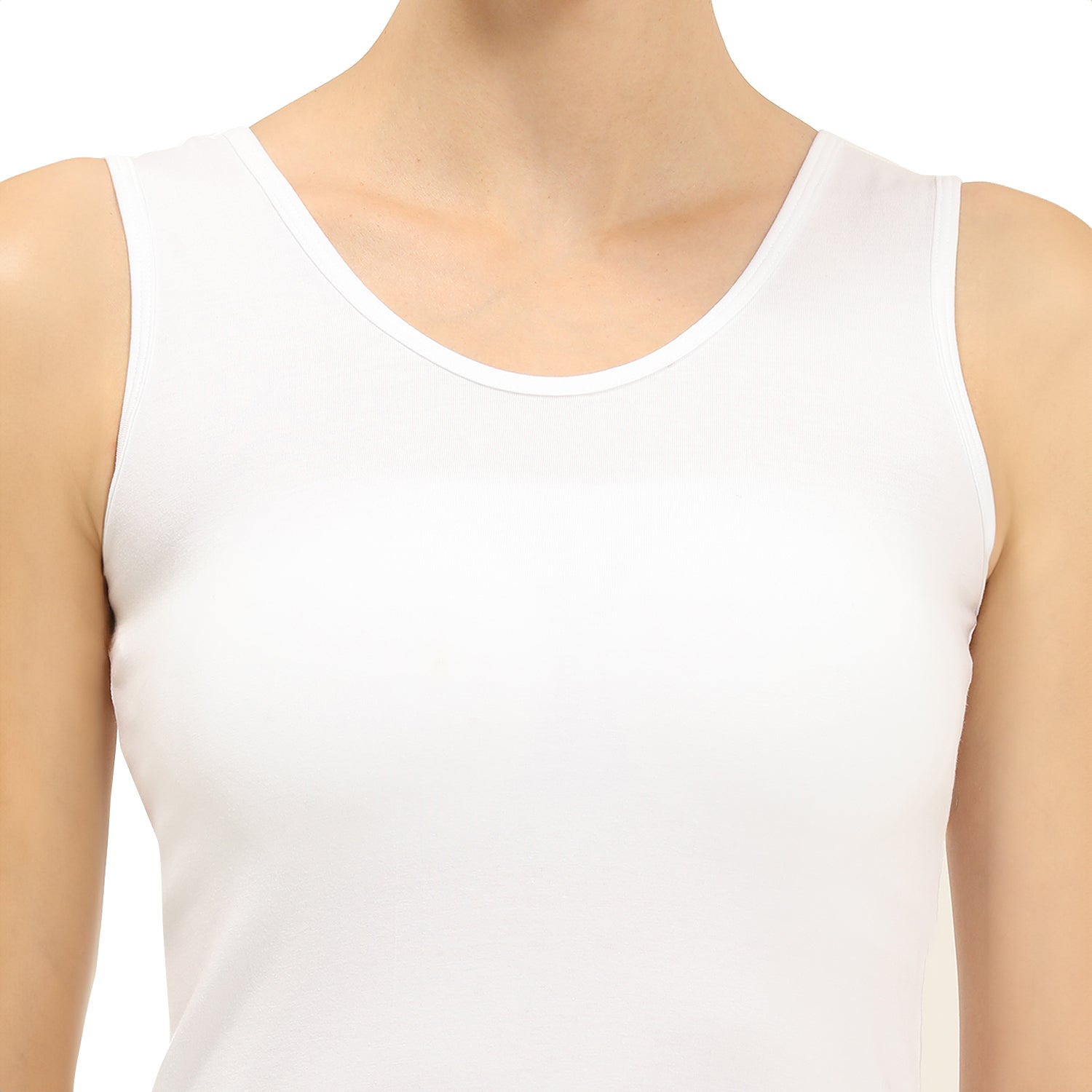 Regular Fit U-Neck Short Length Tank Top