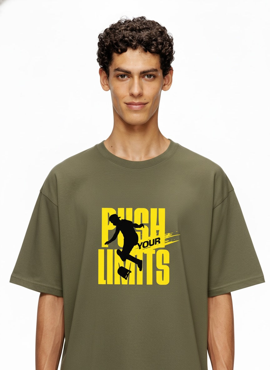 Men Oversized Cotton T-Shirt