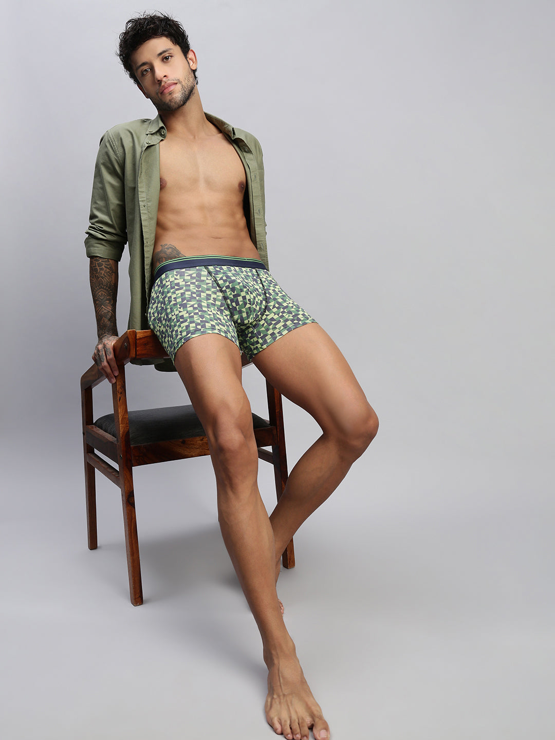 Men Pack of 2 Modal Printed Trunks