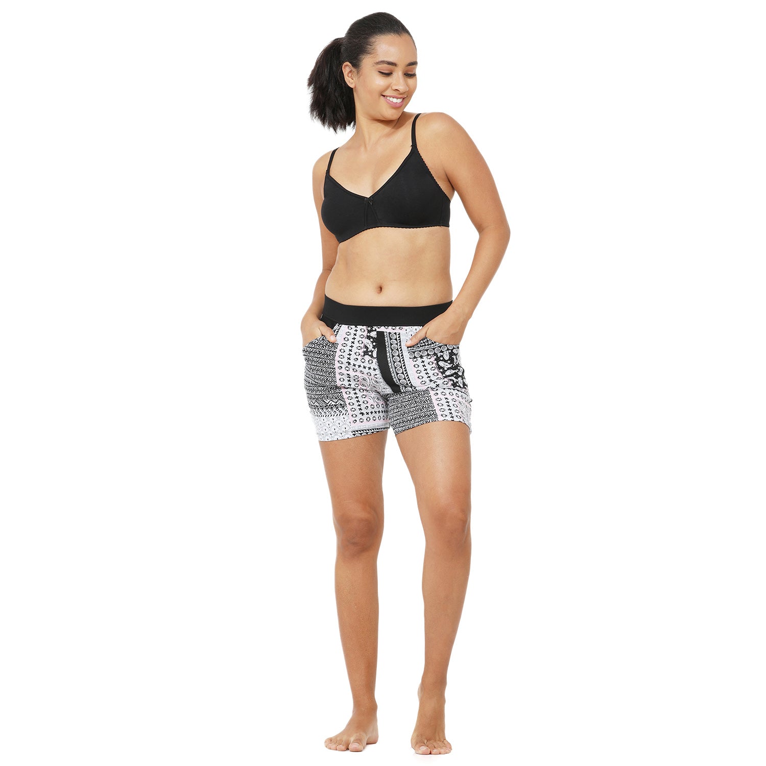 Women Multi Regular Fit Casual Shorts