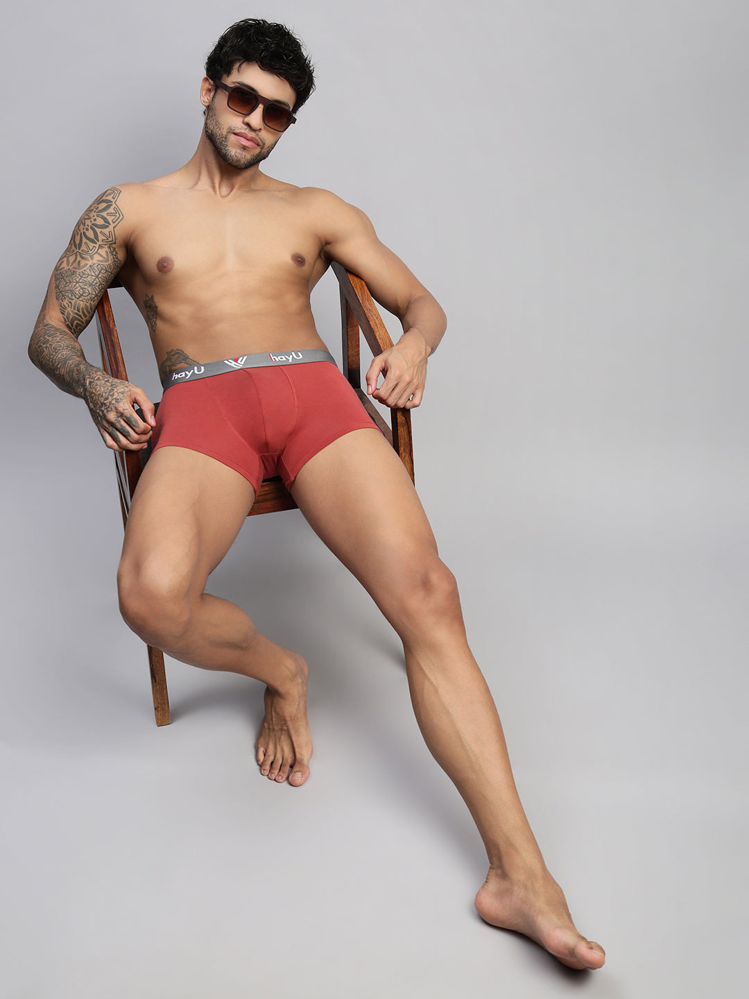 Men Cotton Elastane Trunks