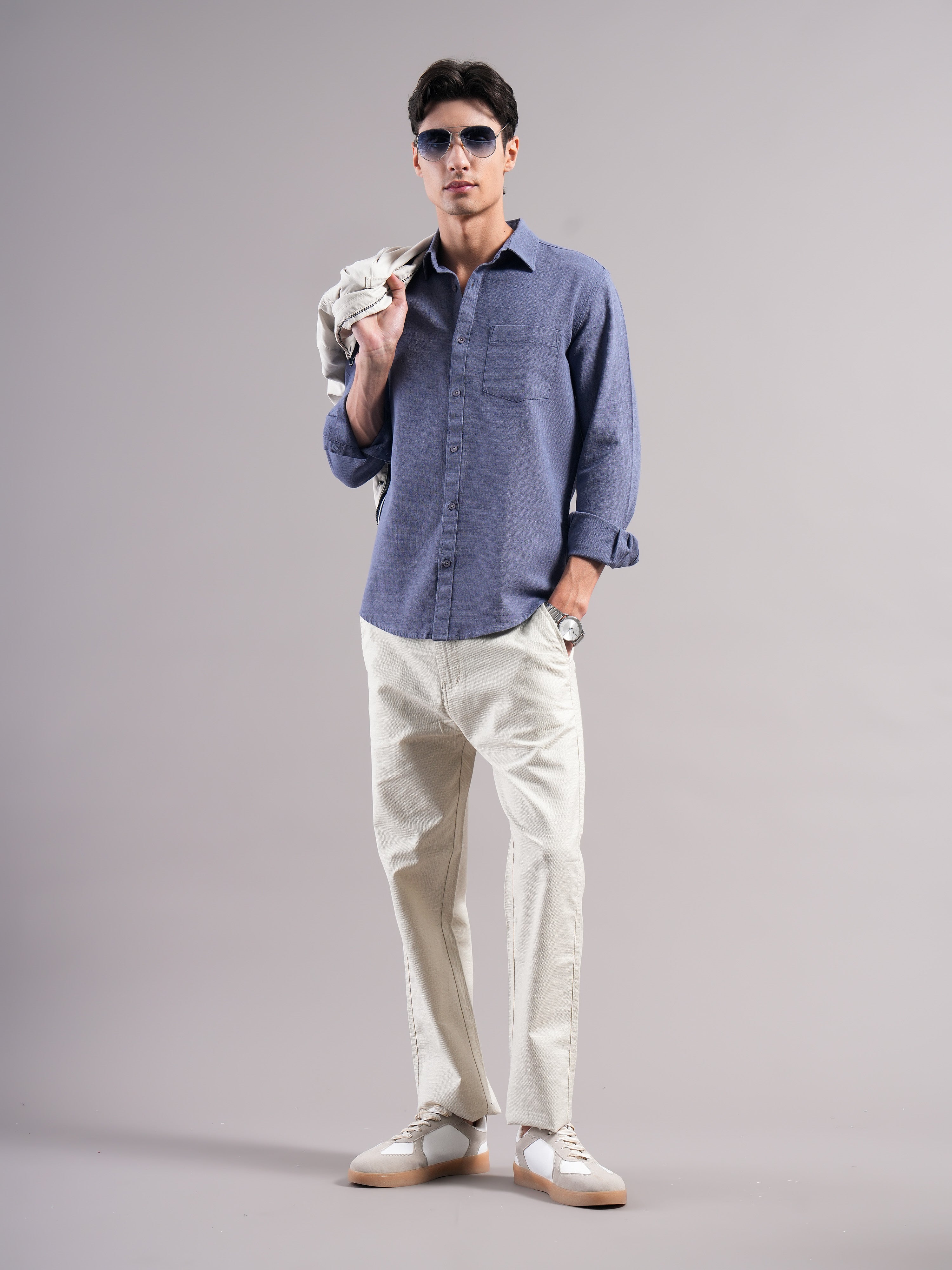 Men Organic Cotton Solid Shirts