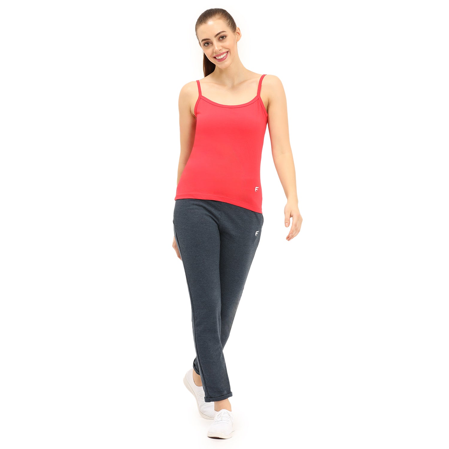 Regular Fit Round Neck Short Length Basic Camisole