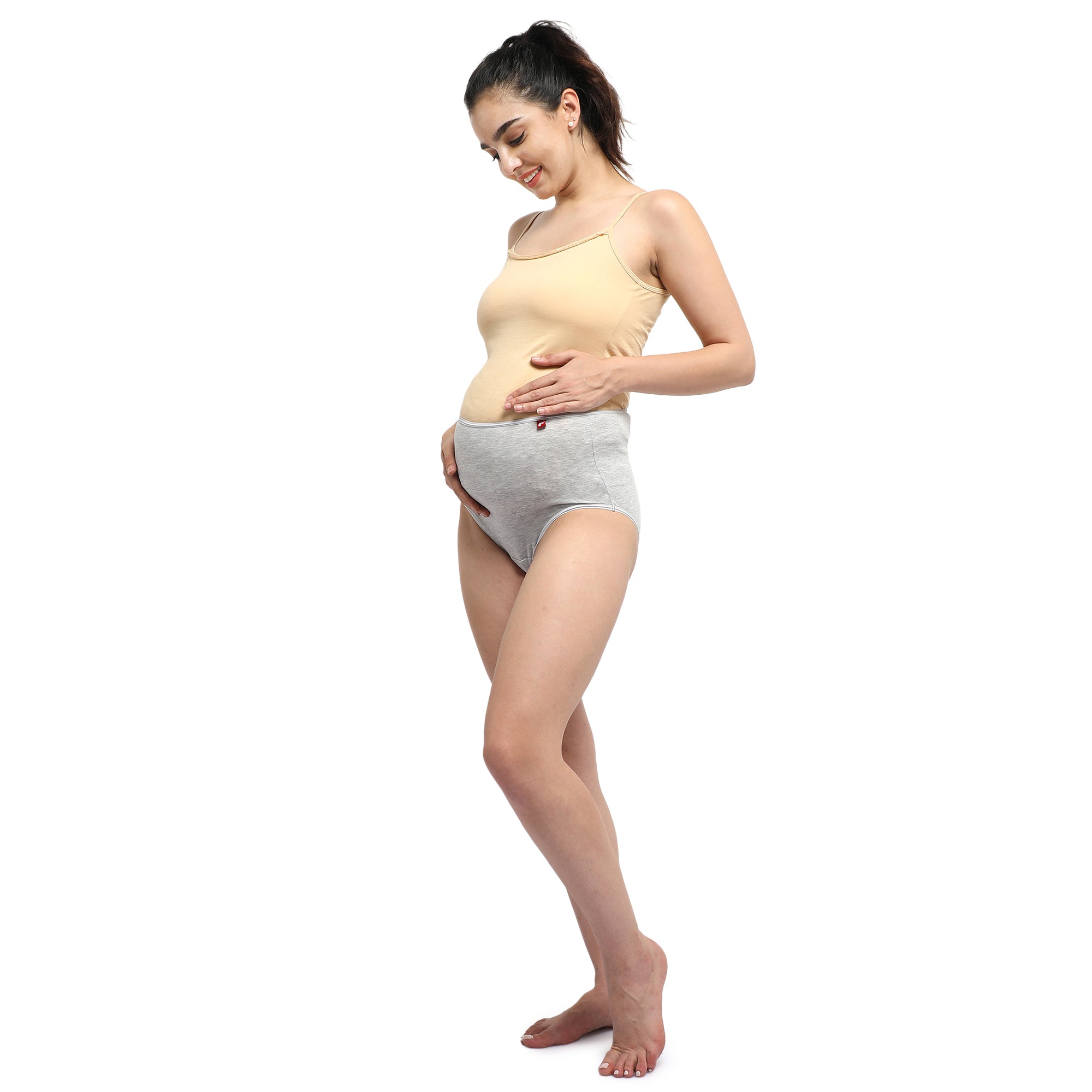High Rise 3/4th Coverage Maternity Panty