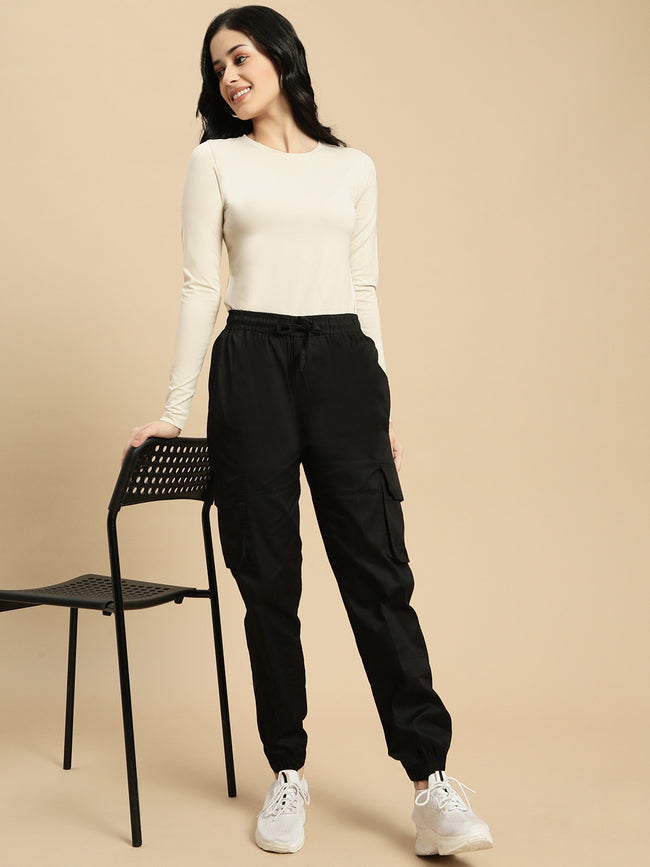 Women Beige Full Sleeve Top
