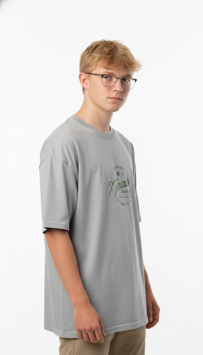 Men Oversized Cotton Printed T-Shirt