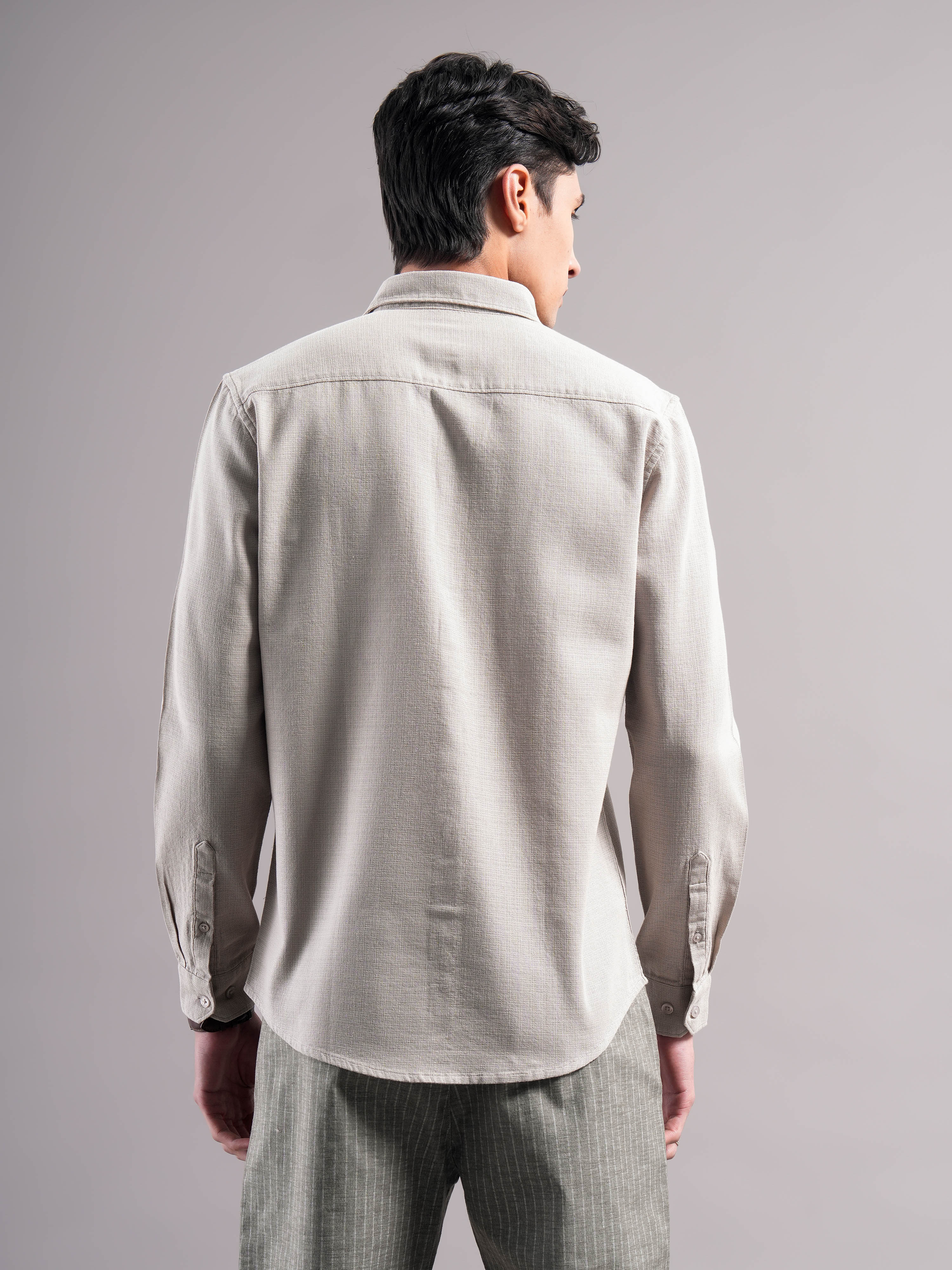 Men Organic Cotton Solid Shirts
