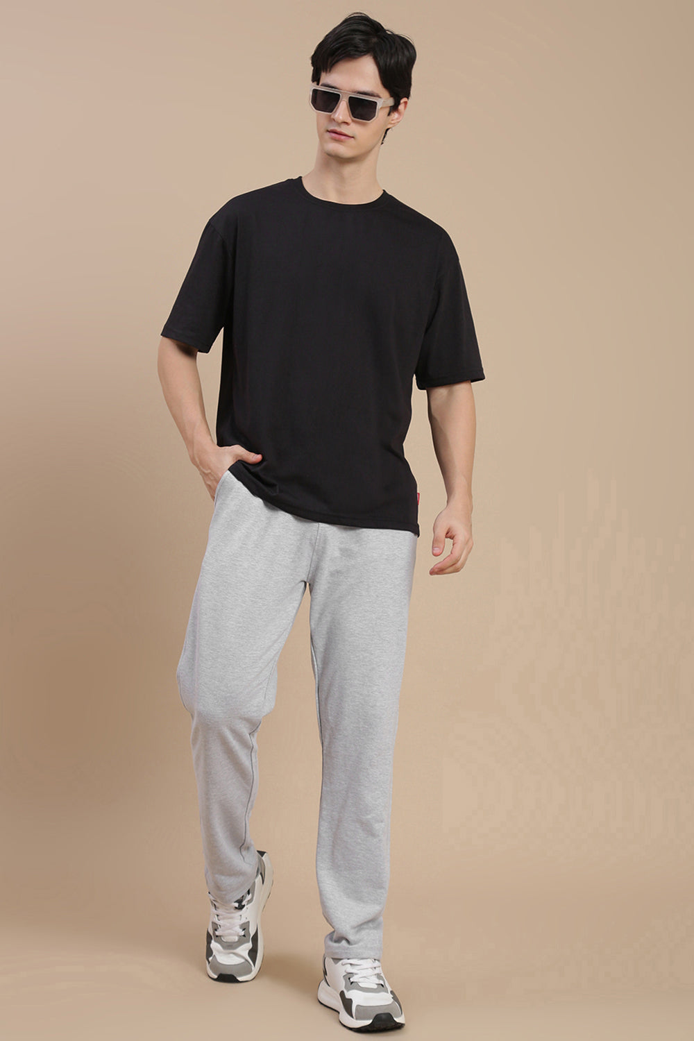 Men Grey Basic Jogger
