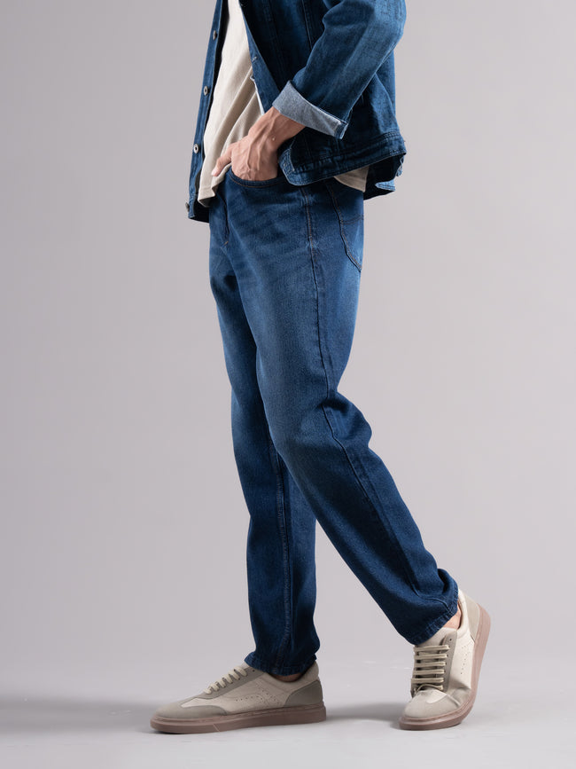 Men Blue Regular Fit Jeans