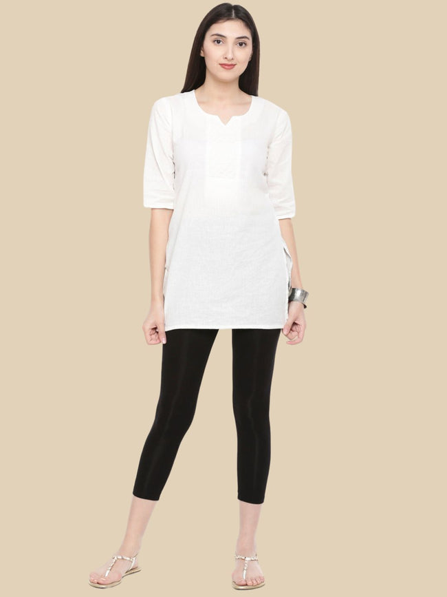 Women Black Casual Leggings