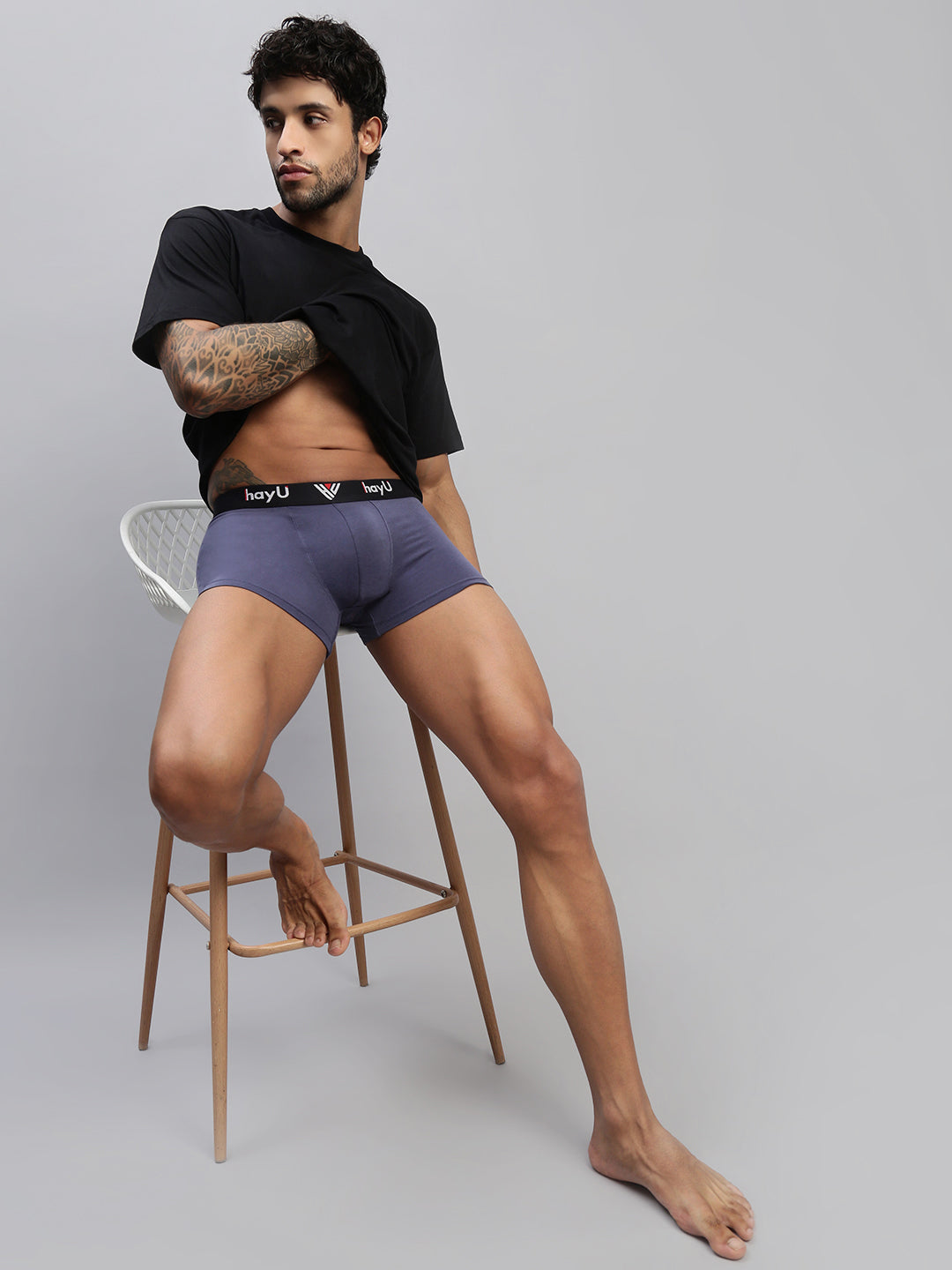 Men Cotton Elastane Trunks